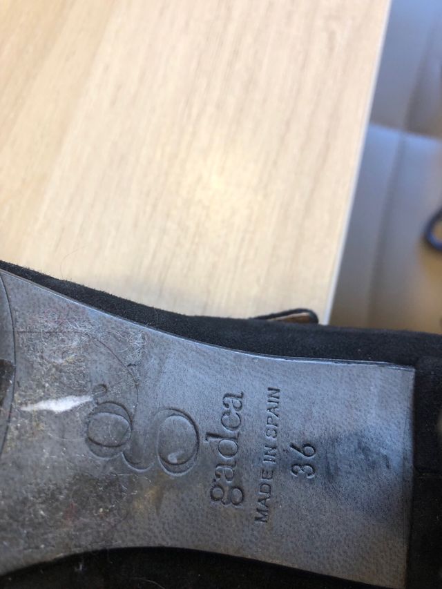 Zapatos Gadea Ante Hebilla MercedM