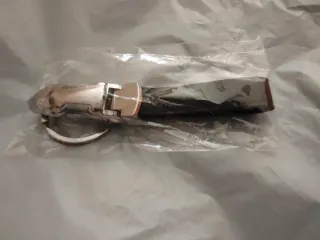 Llavero Jaguar Nuevo Plata y Negro