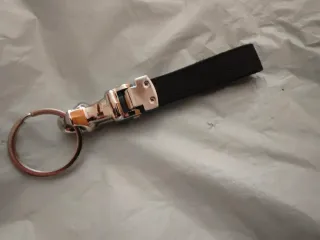 Llavero Jaguar Nuevo Plata y Negro