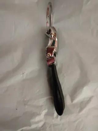 Llavero Jaguar Nuevo Plata y Negro