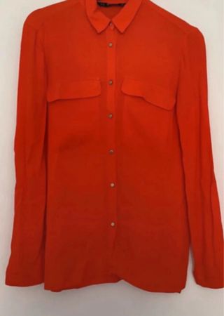 Camisa de Zara naranja