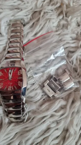 Reloj Lotus vitange Rojo y Plateado azul y rosa