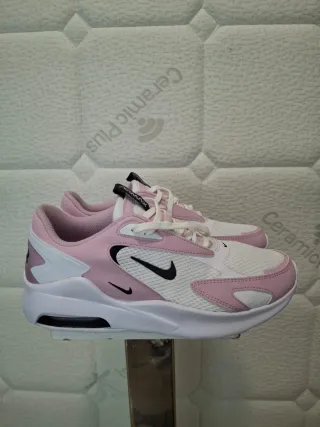 Zapatillas Nike Air Max Bolt Rosa y Blancas