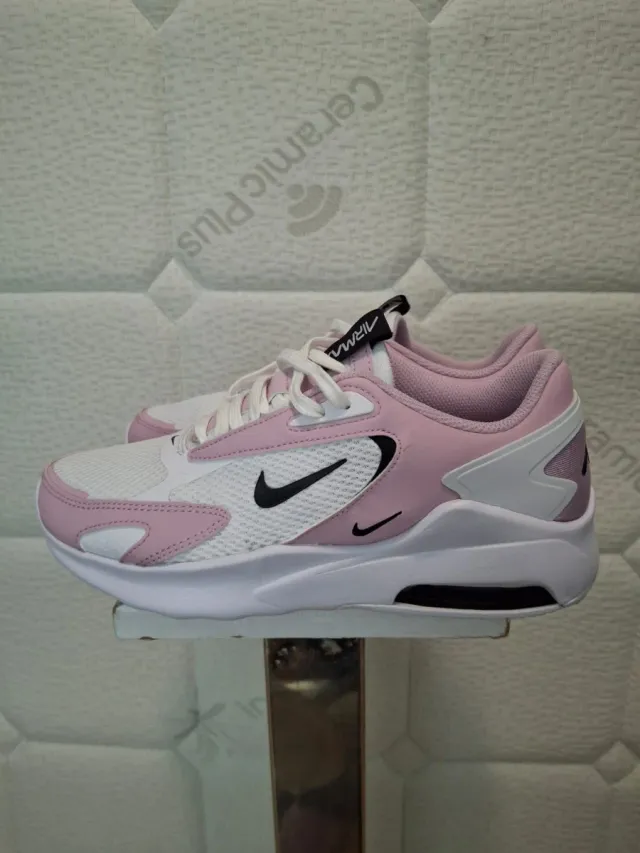 Zapatillas Nike Air Max Bolt Rosa y Blancas