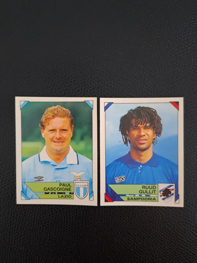Figurine Panini Calciatori Paul Gascoigne Ruud Gul