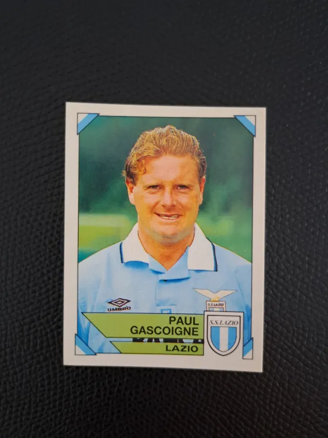 Figurine Panini Calciatori Paul Gascoigne Ruud Gul