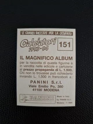 Figurine Panini Calciatori Paul Gascoigne Ruud Gul