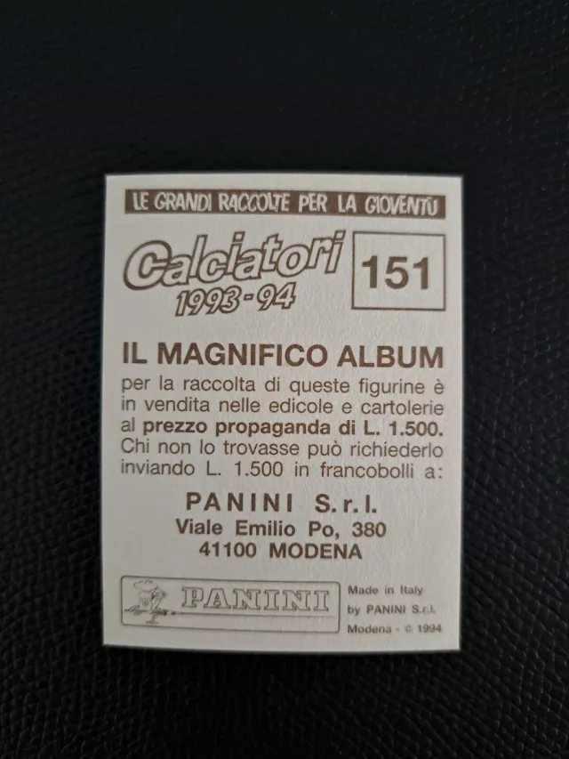 Figurine Panini Calciatori Paul Gascoigne Ruud Gul