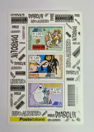 Italia 2009 Foglietto Diabolik Coccobill