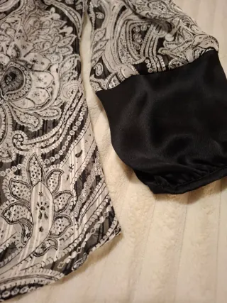 Blusa MaxMara Talla 36 Estampado Paisley