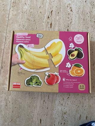 Maxi Puzzles Akros Comida Saludable