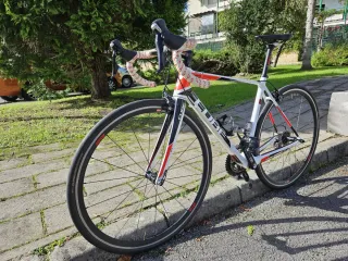 Bicicleta carretera  cuadro carbono Cube Talla53
