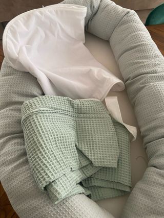 Nido bebé, cojín lactancia/embarazo, reductor cuna