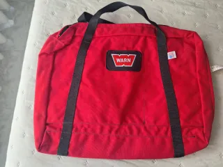 Bolsa para ordenador y libros Warn roja