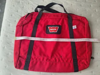 Bolsa para ordenador y libros Warn roja