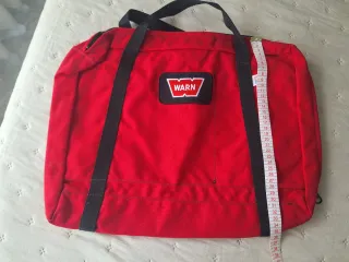 Bolsa para ordenador y libros Warn roja