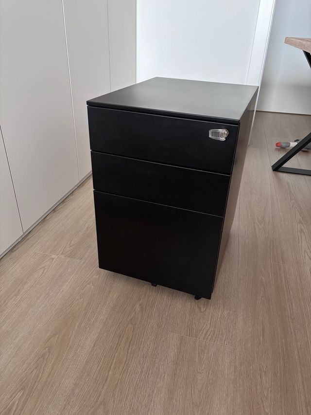 Cajonera Metálica Negra