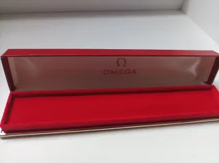 Estuche caja reloj omega