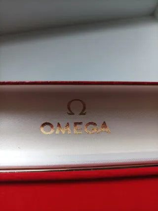 Estuche caja reloj omega