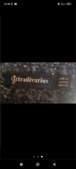 Abrigo jaspeado mujer