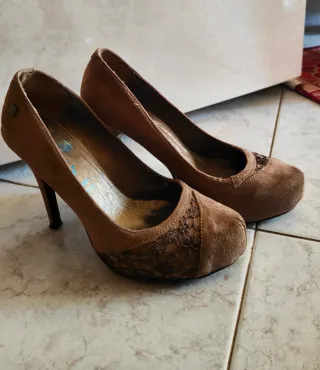 Scarpe Décolleté Laura Biagiotti Beige/Marrone