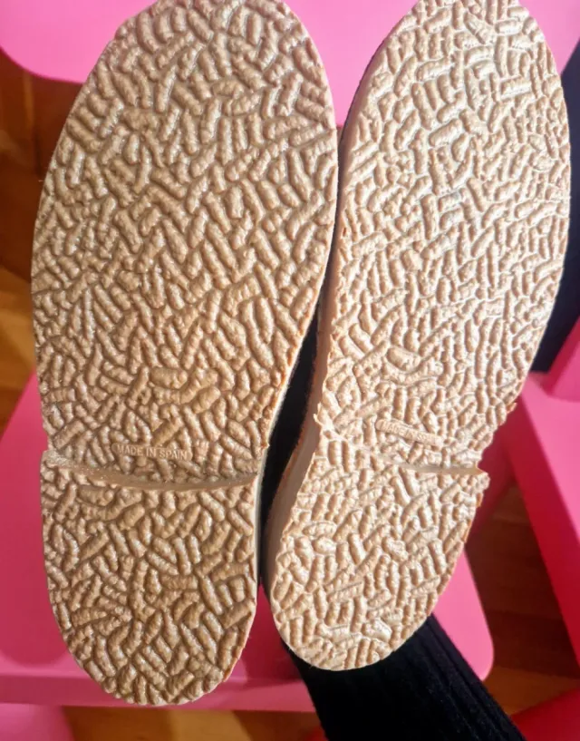 Botitas marrones forradas talla 31 sin estrenar