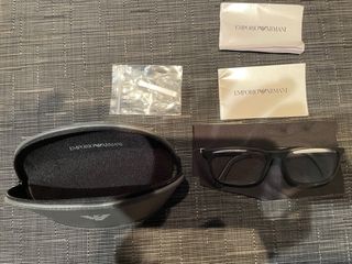 Gafas Emporio Armani Graduadas Montura Negra.