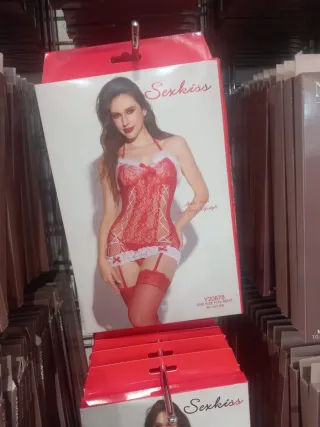 Lencería Sexkiss Roja Talla Única