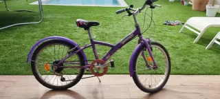 Bicicleta infantil 20 pulgadas morada