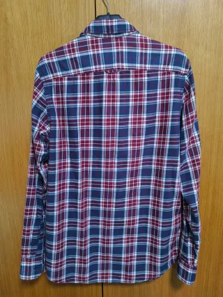 Camisa Jack & Jones cuadros azul y rojo Talla M