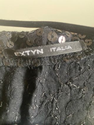 Abito paillettes nero