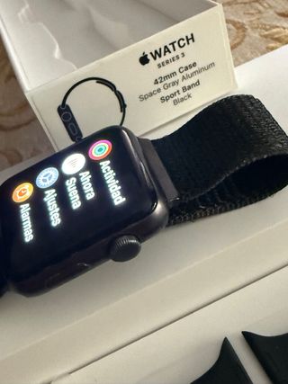 Apple Watch Serie 3 42mm Negro