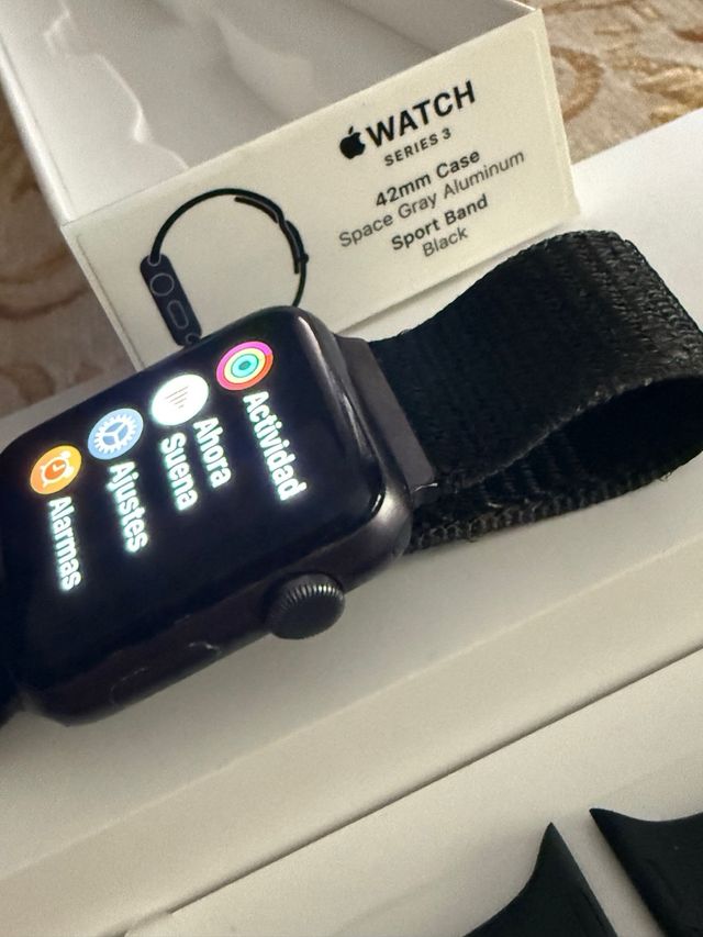 Apple Watch Serie 3 42mm Negro