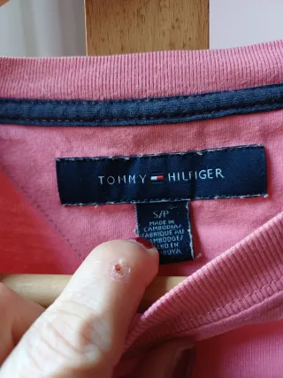 Camiseta Tommy Hilfiger Rosa