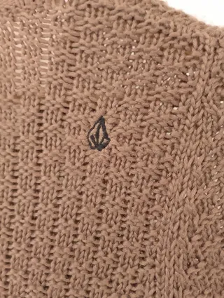 Chaqueta Volcom punto marrón Talla XS