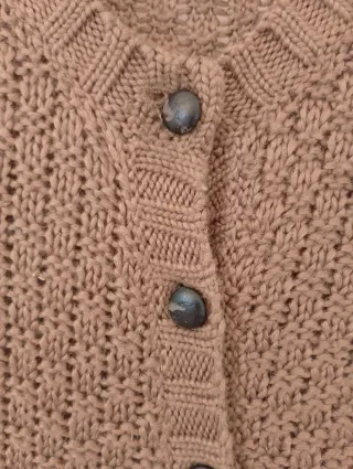 Chaqueta Volcom punto marrón Talla XS