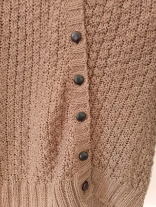 Chaqueta Volcom punto marrón Talla XS