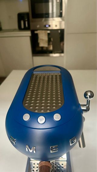 Macchina Caffè Espresso SMEG Blu 1895 Lavazza