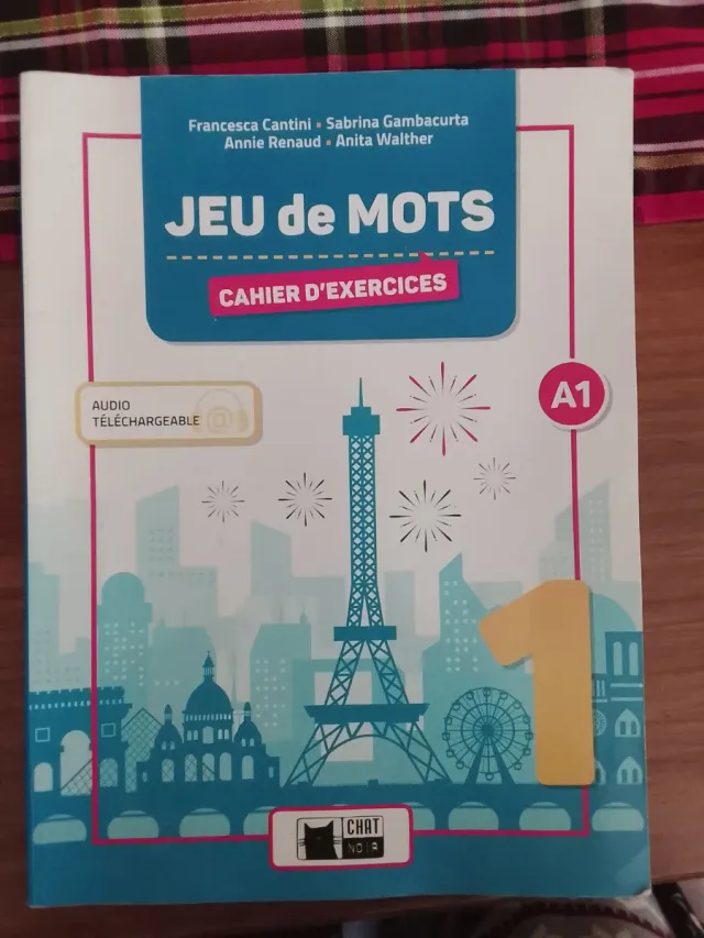 JEU DE MOTS 1 CAHIER