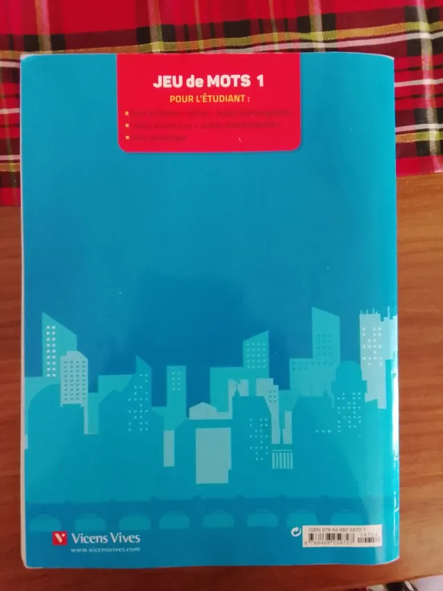 JEU DE MOTS 1 CAHIER