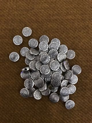 Abalorios para bisutería, diseño espiral