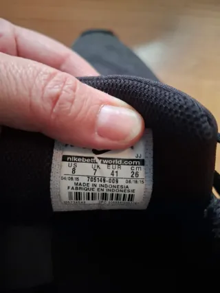 Deportivas Nike Air Max Negras y Blancas