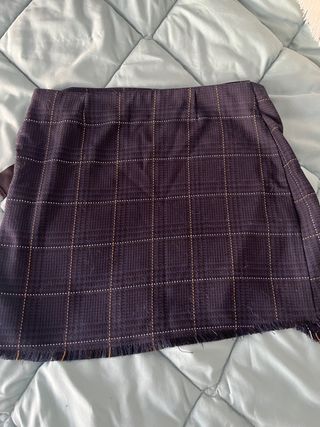 Falda mini PULL&BEAR cuadros  TALLA M (MEX 28)