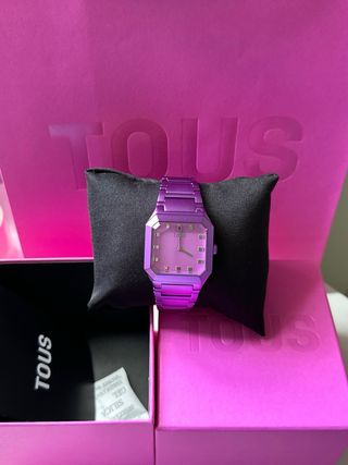 Reloj Tous Morado Transparente