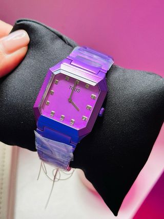 Reloj Tous Morado Transparente