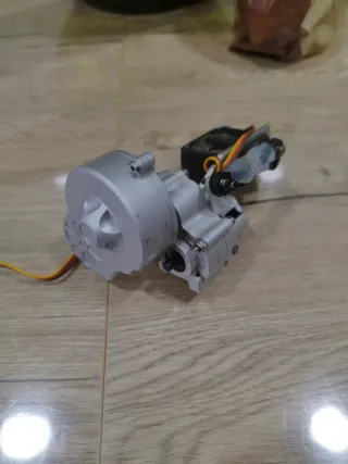 Caja de cambios crawler metal con dig y servo