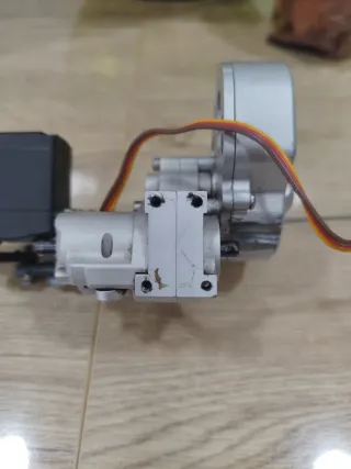 Caja de cambios crawler metal con dig y servo