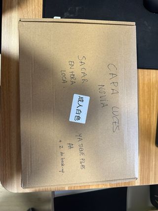 Capa Novia Boda Luces Blanca **SIN USAR**