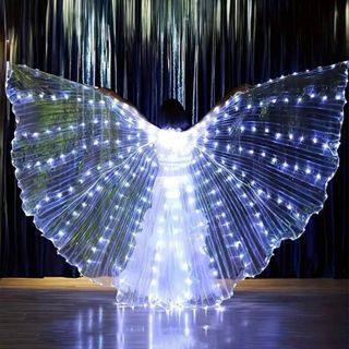 Capa Novia Boda Luces Blanca **SIN USAR**