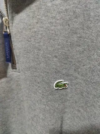 Jersey Lacoste Gris Talla XL